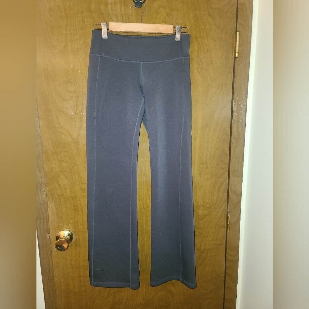 Athleta Lined flare/straight flare legging grey size xs